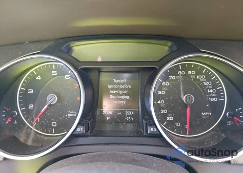 2013 Audi A5 2.0T Premium z USA, uszkodzony, nr VIN WAULFAFR2DA045798